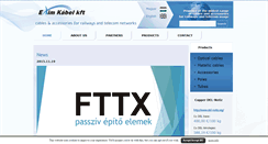 Desktop Screenshot of eximkabel.com